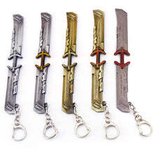 Load image into Gallery viewer, Avengers Thanos Keychain Endgame Weapons