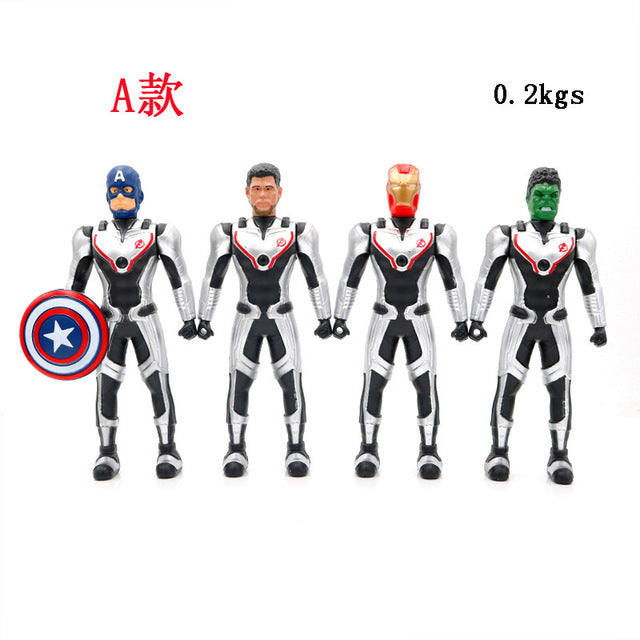 4pcs/set Avengers Endgame Figure Projection Nendoroid