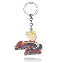 Load image into Gallery viewer, Avengers Endgame  Captain Marvel Figure Keychain