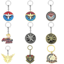 Load image into Gallery viewer, Avengers Endgame Captain Marvel Figure Keychain