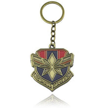 Load image into Gallery viewer, Avengers Endgame Captain Marvel Figure Keychain