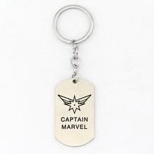 Load image into Gallery viewer, Avengers Endgame Captain Marvel Figure Keychain