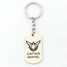 Load image into Gallery viewer, Avengers Endgame Captain Marvel Figure Keychain