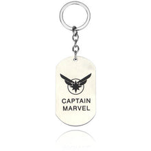 Load image into Gallery viewer, Avengers Endgame Captain Marvel Figure Keychain