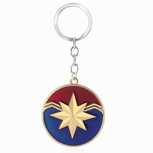Load image into Gallery viewer, Avengers Endgame Captain Marvel Figure Keychain