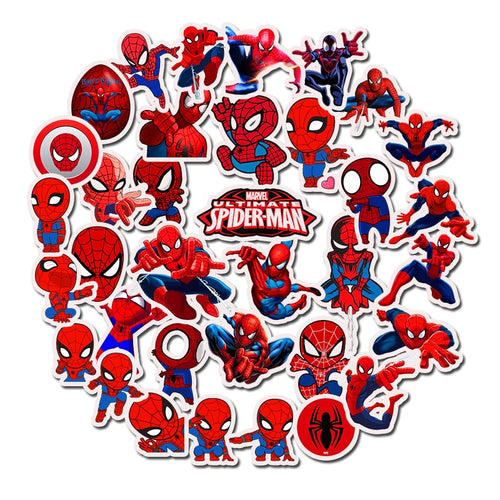 35Pcs Spider man Spider Man Stickers