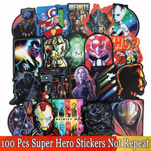 Load image into Gallery viewer, 50/100 Pcs Cool Super Hero JDM Stickers