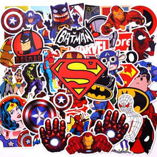 Load image into Gallery viewer, 50 PCS Neon Super hero Avengers Stickers