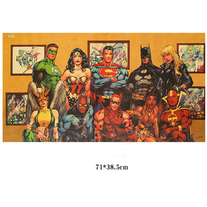 Hot Marvel/DC Figures Decor