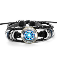 Load image into Gallery viewer, 3D Marvel Leather Bracelet