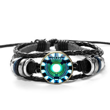 Load image into Gallery viewer, 3D Marvel Leather Bracelet