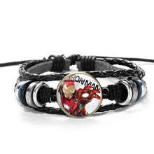 Load image into Gallery viewer, 3D Marvel Leather Bracelet