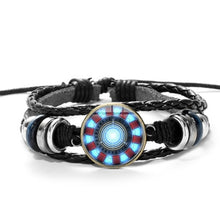 Load image into Gallery viewer, 3D Marvel Leather Bracelet