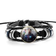 Load image into Gallery viewer, 3D Marvel Leather Bracelet