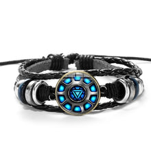Load image into Gallery viewer, 3D Marvel Leather Bracelet
