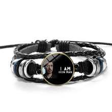 Load image into Gallery viewer, 3D Marvel Leather Bracelet