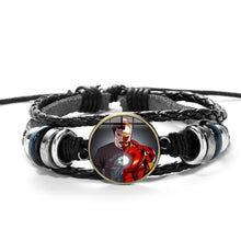Load image into Gallery viewer, 3D Marvel Leather Bracelet